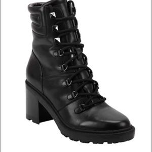 Marc Fisher Lamboni Combat Boot Brand New Size 8